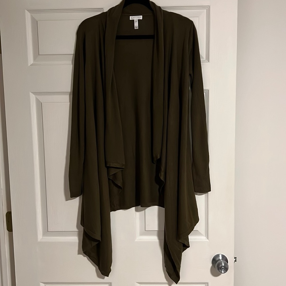 Leith Drape Front Cardigan